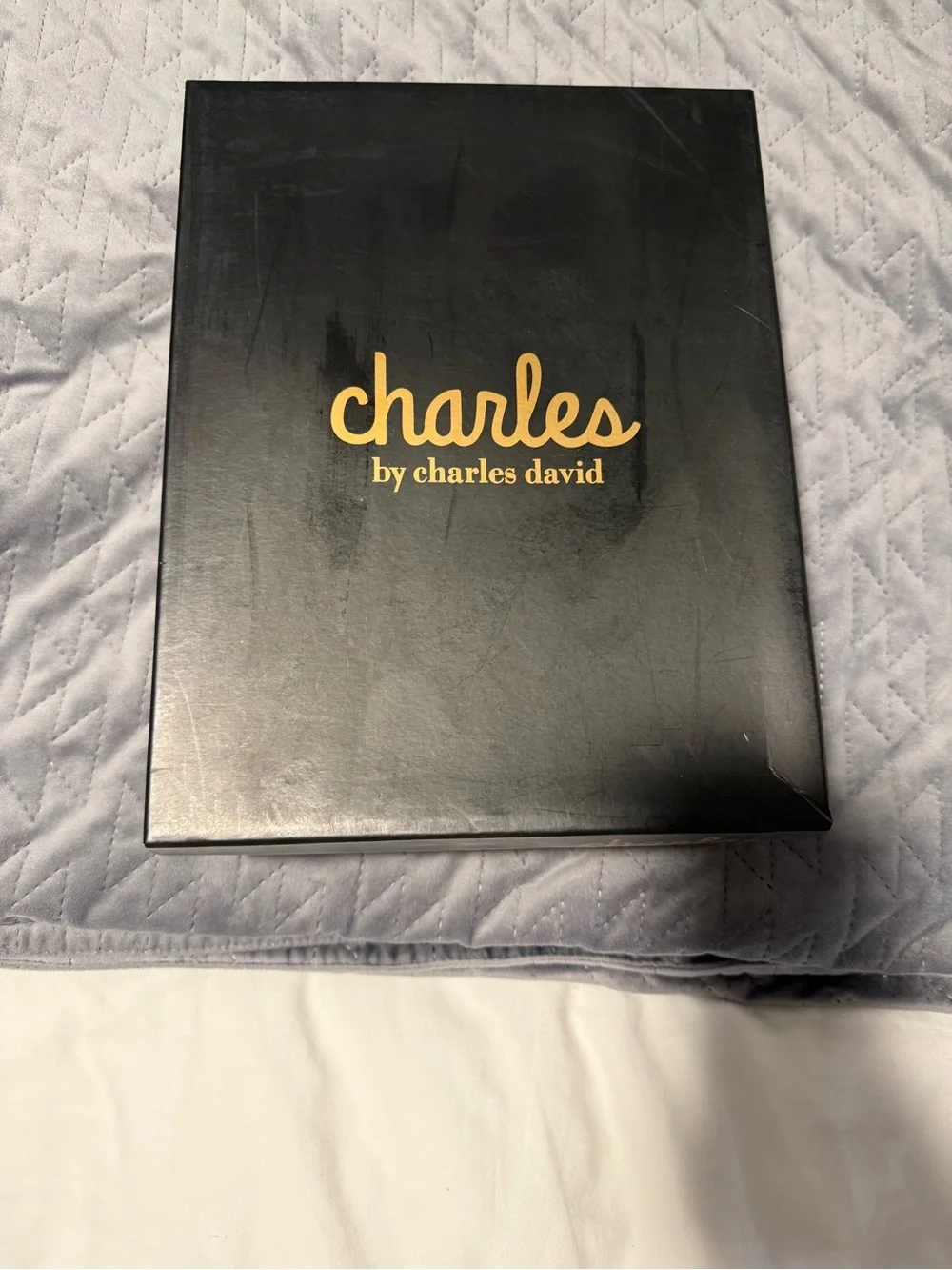 Charles by Charles David Lazaro Black Wedge Sandals Size 8 NWT/Never Worn